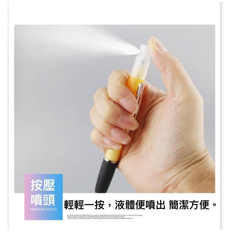 酒精筆 防疫筆二合一 酒精噴霧 多功能防疫筆 隨身防疫工具 可裝酒精/防蚊液/香 買五個送滴管-細節圖6