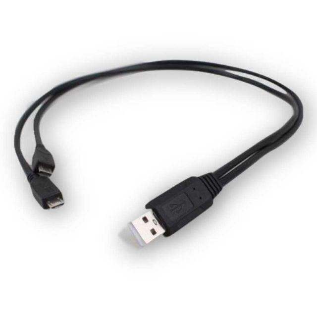 TYPE C一分二充電線 USB公頭轉TYPE C  一拖二延長線15cm-細節圖5