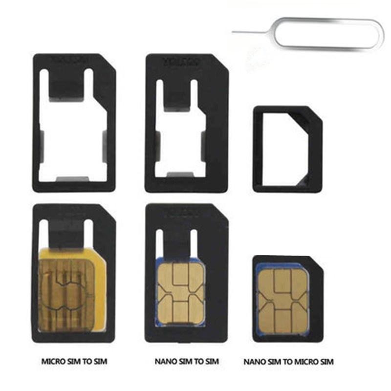 SIM卡取卡針 退卡針 四合一卡套 手機卡托 電話卡貼 小轉大卡 蘋果 Micro nano 取卡針-細節圖7