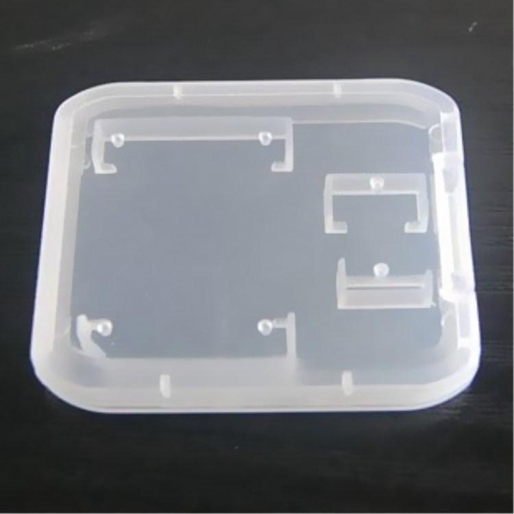記憶卡保護盒 SD卡盒 TF卡保護盒 Micro SD收納盒 儲存卡盒 小白盒 塑料透明盒 SD TF-細節圖4