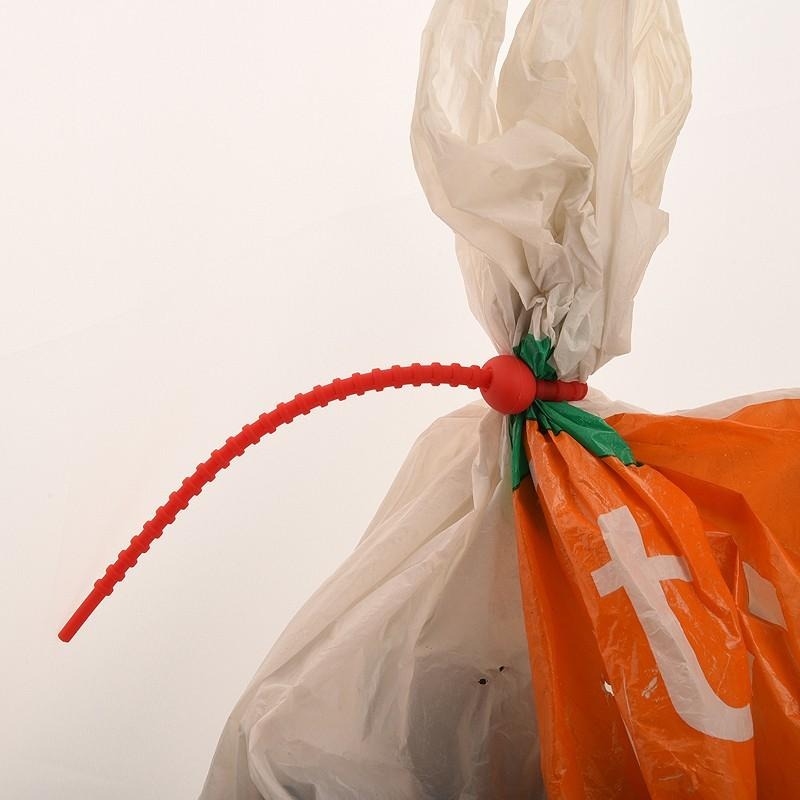 環保矽膠紮帶 數據線紮帶 耳機線網線多功能矽膠紮帶 露營燈扎帶-細節圖8