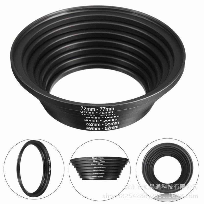 相機轉接環 鏡頭順接環  49-52-55-58-62-67-72-77mm 濾鏡轉接環 小轉大-細節圖3
