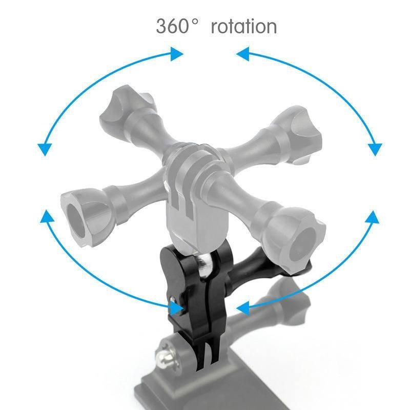 鋁合金魔術手適用GoPro 10/9/8/7 OSMO/Insta360運動相機 萬向調節臂金屬-細節圖3