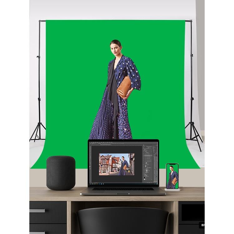 穩固加粗 2*3M攝影背景架 拍照背景板支架 背景支架 直播服裝人像拍攝背景 便攜支架 背景布 掛布-細節圖5