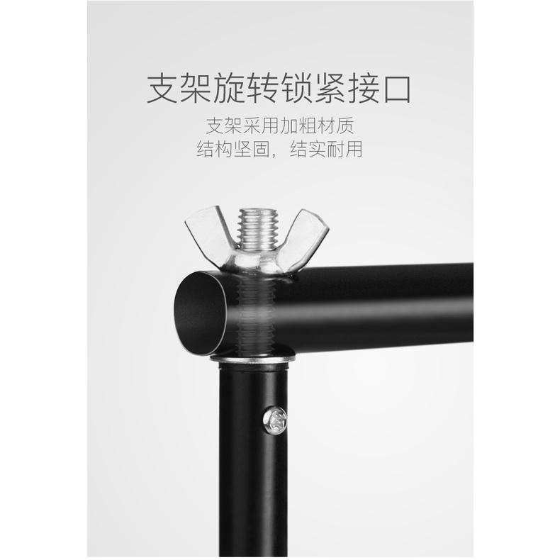 穩固加粗 2*3M攝影背景架 拍照背景板支架 背景支架 直播服裝人像拍攝背景 便攜支架 背景布 掛布-細節圖8