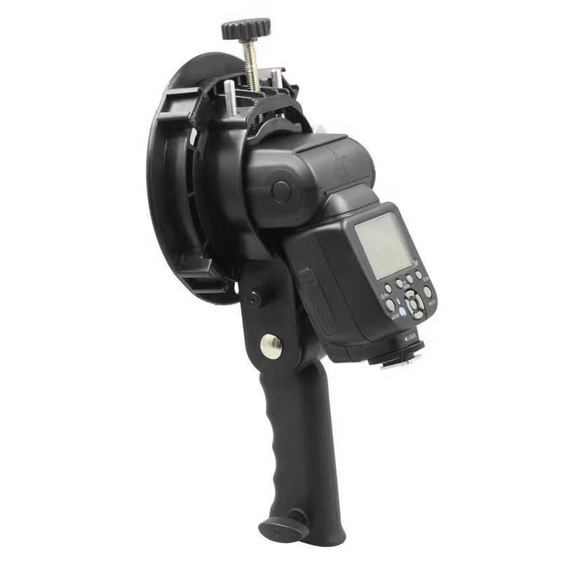 S型閃光燈支架 S形卡盤 機頂閃光燈燈架 S型支架 傘孔多用 閃光燈底座 榮保卡口  愛玲瓏接口-細節圖6