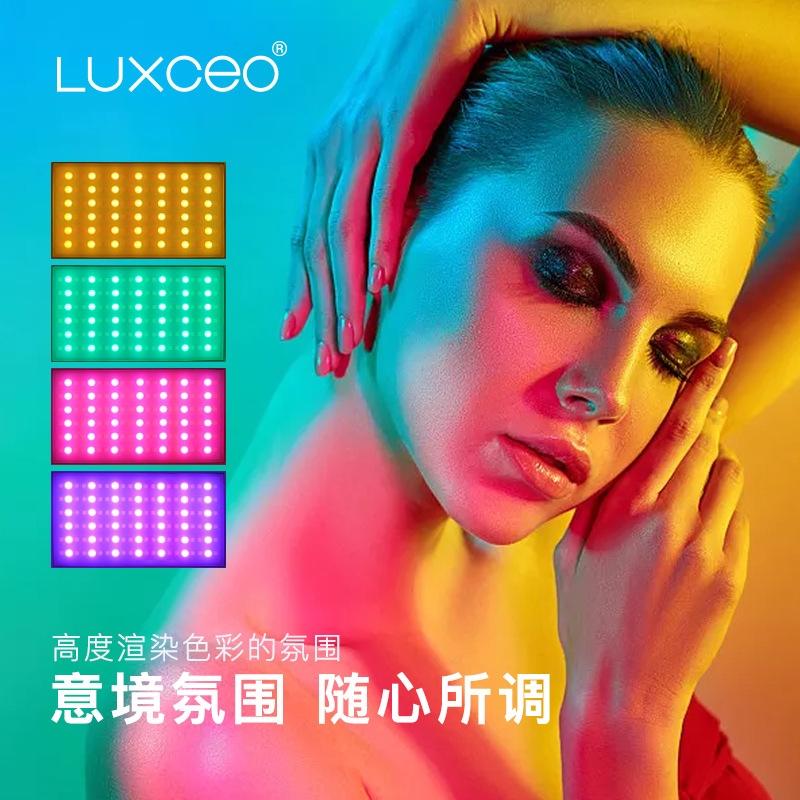 LUXCEO P03便攜式RGB多場景模擬補光燈 新款 led口袋攝影燈影視道具-細節圖2