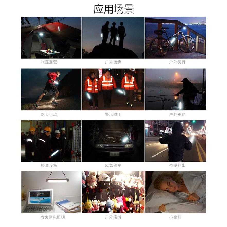 LED充電燈管 露營燈 擺攤燈 檯燈 USB行動燈管 手電筒 化妝燈 磁吸燈 工作燈 緊急照明燈-細節圖4