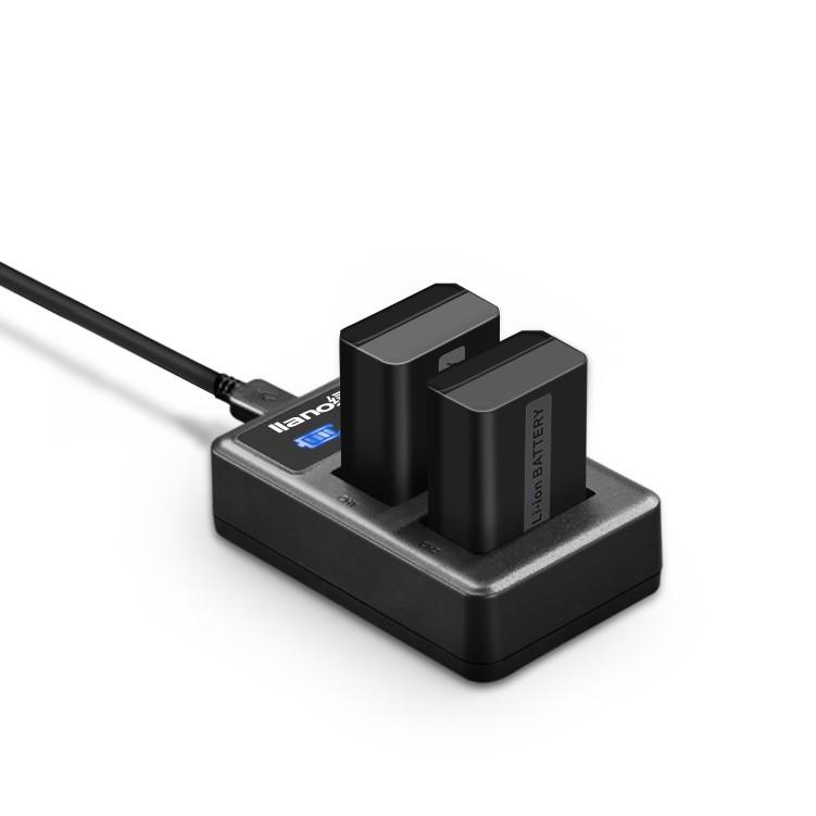 數碼相機充電器 液晶雙充 BX1 FW50 FZ100 LPE6 LPE8 FV EN 14-細節圖2