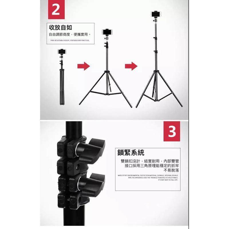 鋁合金三腳架 可伸縮 3110 手機三腳架 直播 腳架 追劇 相機三腳架 單眼腳架 懶人手機支架-細節圖4