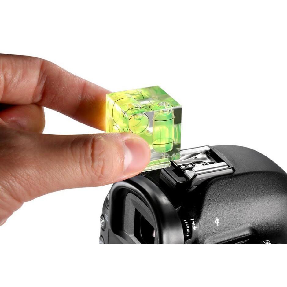 二維 三維水平儀相機熱靴水平儀熱靴保護蓋水平珠全角度保持平衡-細節圖3