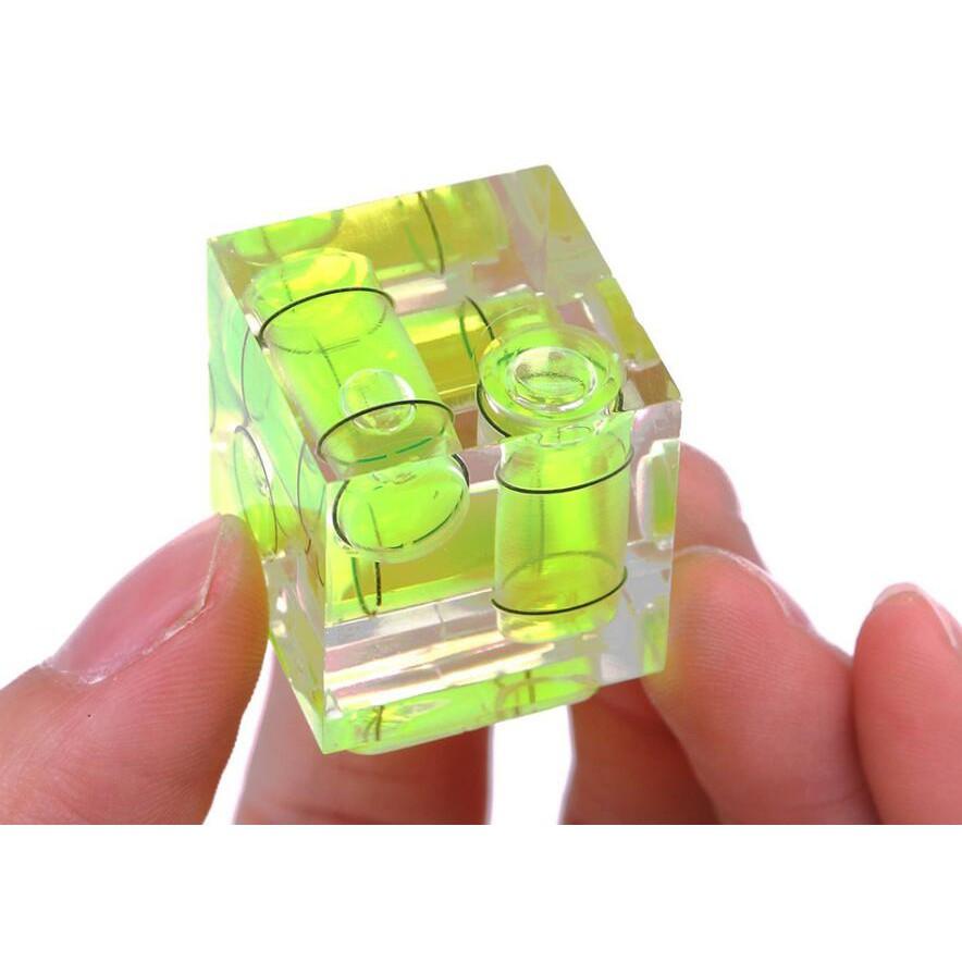 二維 三維水平儀相機熱靴水平儀熱靴保護蓋水平珠全角度保持平衡-細節圖4