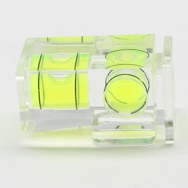 二維 三維水平儀相機熱靴水平儀熱靴保護蓋水平珠全角度保持平衡-細節圖7