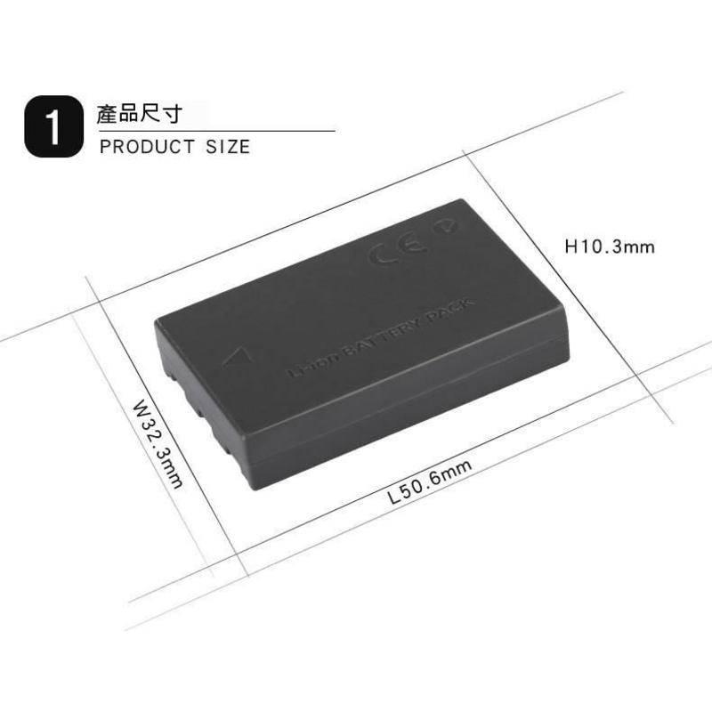 適用佳能IXUS 300A 320 330 400 430 500 NB-1LH電池NB-1L電池-細節圖3