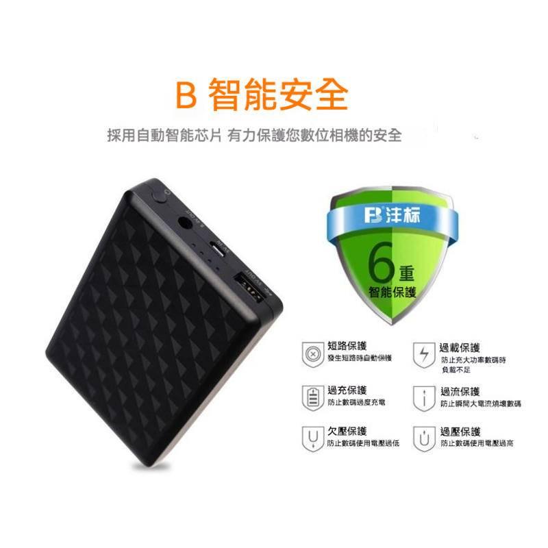 灃標 單反微單相機外接電池 適用佳能 索尼 尼康 富士-細節圖3