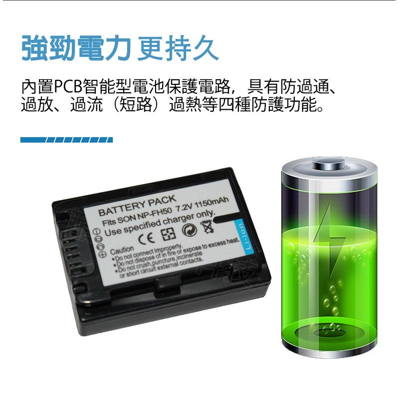 SONY NP-FH50 FH50 FH30 NP-FH40 FH40 NP-FH60 FH60 副廠-細節圖6