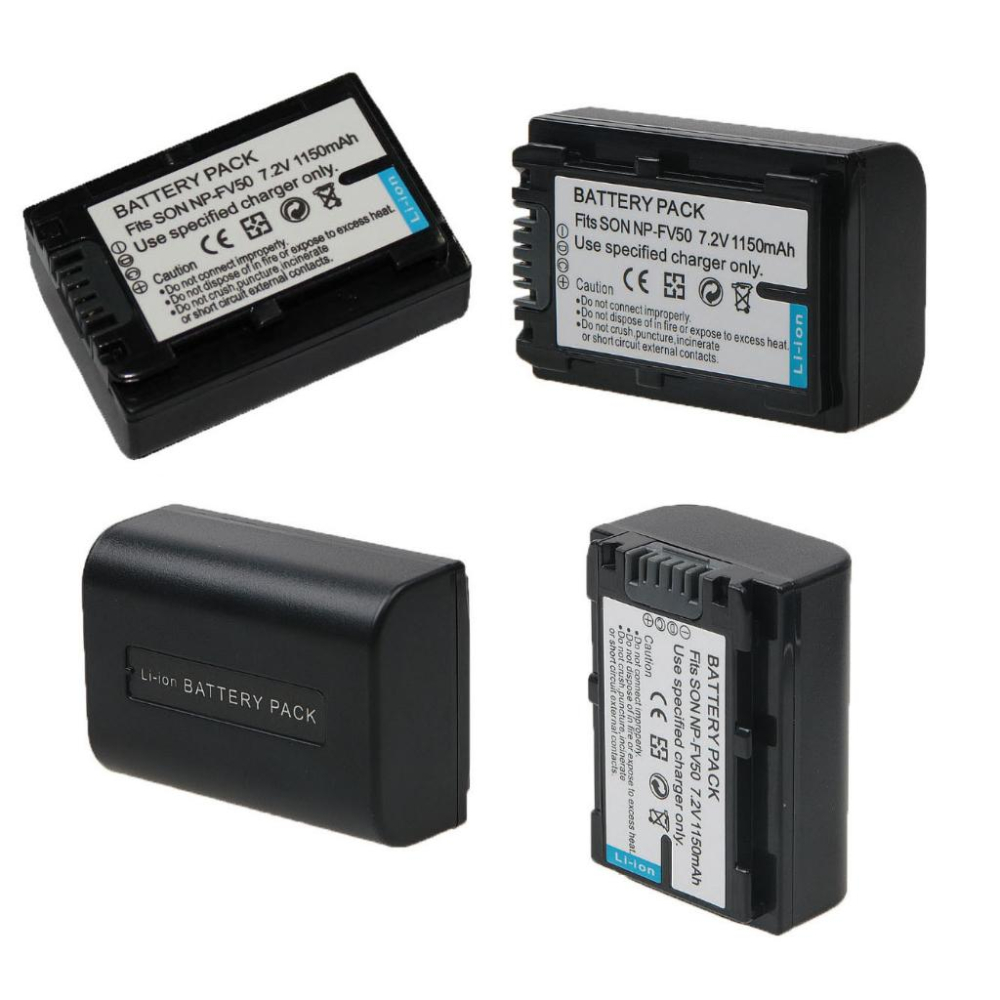 索尼NP-FV50電池 數碼相機高容電池 兼容FV70 FV100電池-細節圖2