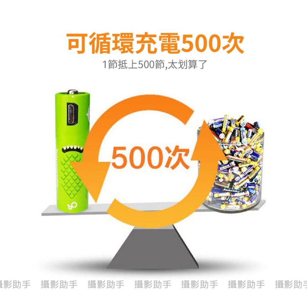 SMARTOOOLS USB 充電電池 鎳氫電池 三號電池 四號電池 3號電池 4號電池 低自放電池-細節圖8