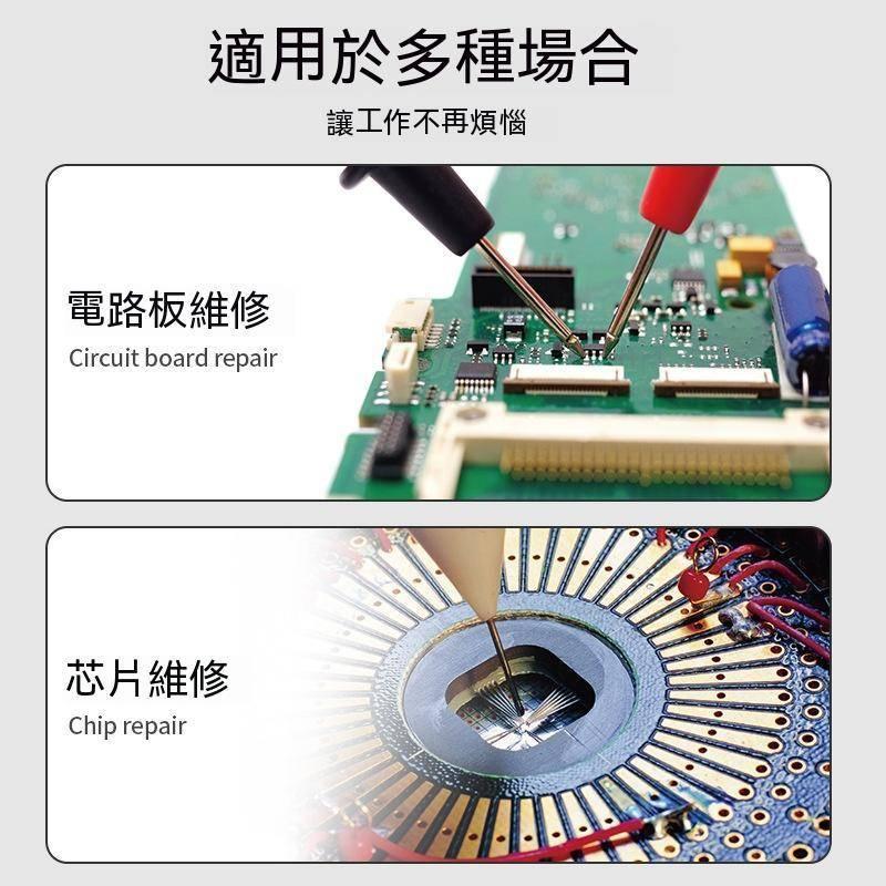 夾式放大鏡 鏡臺式放大鏡 三隻手輔助夾 維修輔助臺金屬夾 放大鏡 維修手機 電路板焊 pcb電路板輔助夾具 60mm-細節圖3