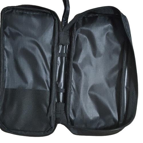 萬用表布包 耐磨帆布工具包 儀表收納包 鉗形表萬用表維修包 耐磨帆布工具包 防水防摔五金工具盒 收納箱-細節圖3