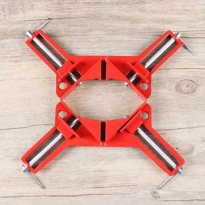 加固型90° 直角夾 加固90°直角夾  DIY玻璃魚缸 快速固定夾 畫框夾木工相框-細節圖8