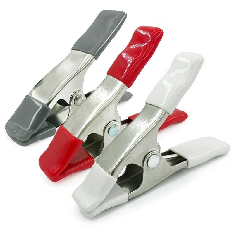 4寸 2寸 重型金屬A字夹 G型夾 大力夾 強力鐵夾 攝像色溫紙夾 影婚纱固定夹 木工夾 快速夾 快壓固定-細節圖2