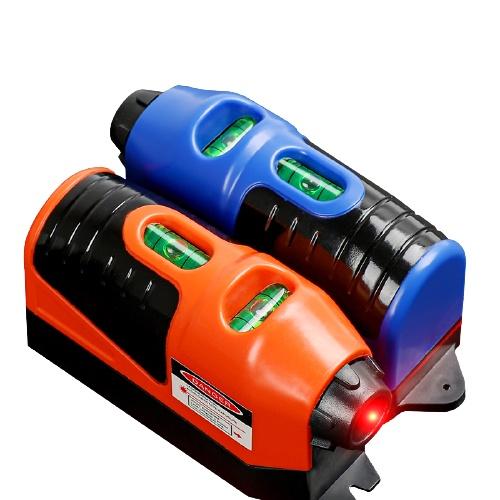 多功能 迷你激光水平打線器帶水泡一字激光水平打線儀 紅外線激光地線儀 小型水平器 自動投線 送電池-細節圖2