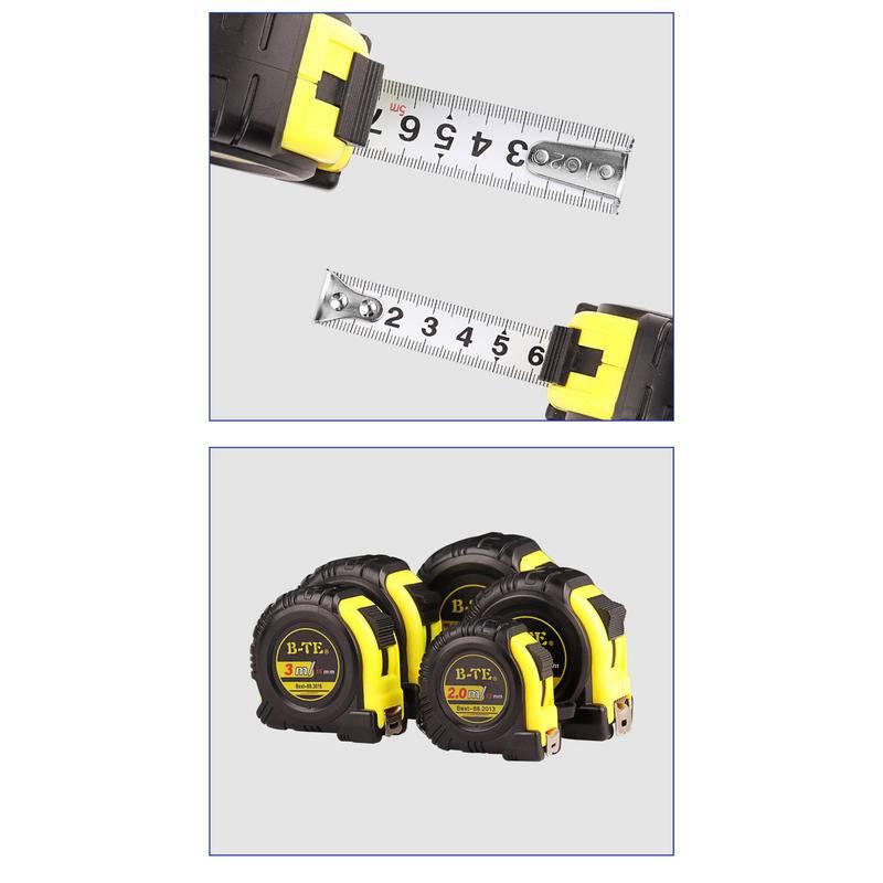 高品質 工業捲尺 五米捲尺 測量尺 工地測量尺 鋼捲尺 尺 紅外線捲尺 電鑽 鑽尾 捲尺 卷尺 量尺 2m-細節圖8