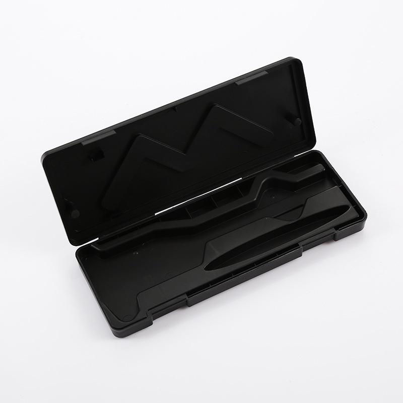 W型 游標卡尺塑料包裝盒 卡尺盒 工具盒 電子數字遊標卡尺工具儲物盒 0-150mm-細節圖2