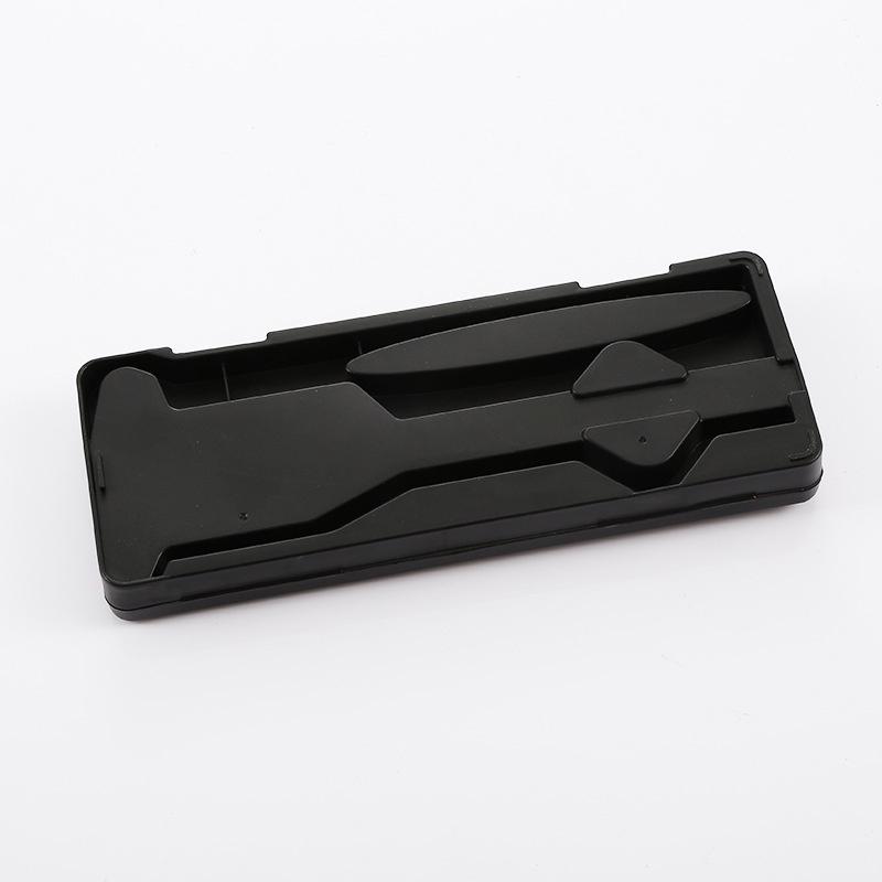 W型 游標卡尺塑料包裝盒 卡尺盒 工具盒 電子數字遊標卡尺工具儲物盒 0-150mm-細節圖4