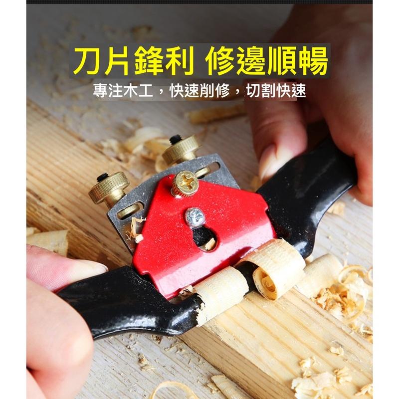 木工鳥刨 一字鐵鳥刨可調節手推修邊刨家用木匠手工工具diy木工刨 五金工具 裝修工具 多功能工具 9吋-細節圖6