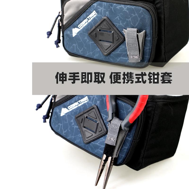 多功能户外加厚手提工具包 路亞 海釣 釣鱼工具零件收纳包-細節圖7