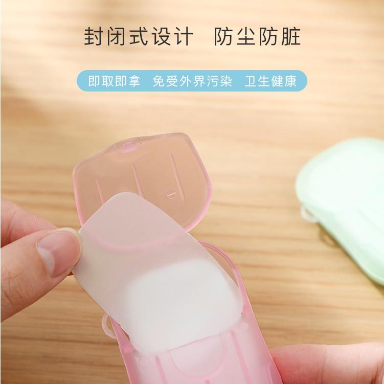 迷你香皂片 肥皂紙 可攜式迷你香皂片 香皂片 洗手紙 肥皂片 洗手肥皂片 香皂紙-細節圖5