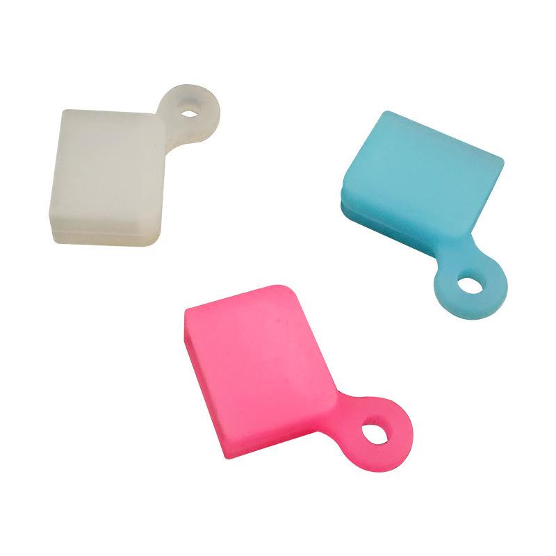 數碼插頭套 U盤蓋 隨身碟蓋 矽膠U盤保護套 柔韌蓋子 蓋帽保護套 實用通用防潮-細節圖6