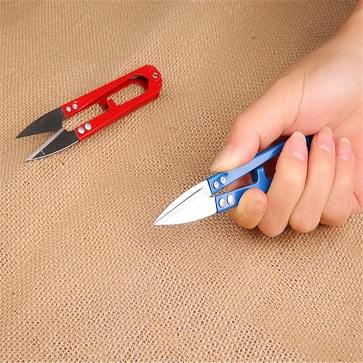 裁縫彈簧小剪刀 十字繡剪刀 剪刀 裁縫 線頭剪 小鉗剪 小剪刀 彈簧紗剪 線頭剪刀 十字繡小剪刀-細節圖6