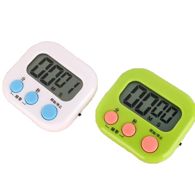 電子計時器 計時器 正負倒計時 廚房定時器 做題計時器 倒計時 大屏幕 提醒器 磁吸式 記時器 送電池-細節圖2