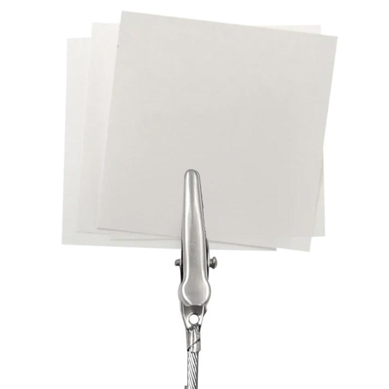 DIY鱷魚夾 名片夾 謝卡夾 名片夾 DIY 麵包花 手工藝用品 留言夾 memo夾 帶鋼絲繩-細節圖5