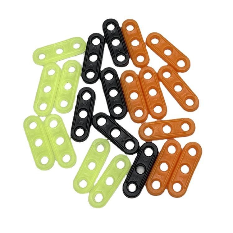 新款戶外用品帳篷配件 三眼風繩扣 三孔帳篷扣 塑鋁片 風繩止滑扣 鬆緊 調節 止滑 現貨-細節圖8