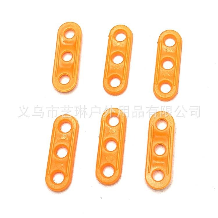 新款戶外用品帳篷配件 三眼風繩扣 三孔帳篷扣 塑鋁片 風繩止滑扣 鬆緊 調節 止滑 現貨-細節圖9