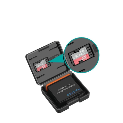 gopro9電池盒 hero 5/6/7/8 osmoaction actiom電池盒記憶卡盒