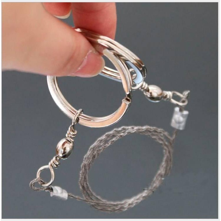 鋼絲鋸 線鋸 鏈鋸  不鏽鋼線鋸 360度旋轉 繩鋸 萬用鋸 鋸子 野外求生裝備 露營用品-細節圖7