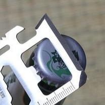 11合1多工軍刀卡 多功能便攜工具卡 便攜式野外求生刀卡 露營登山用品配備 瑞士刀 不鏽鋼鋸 刀片卡-細節圖7