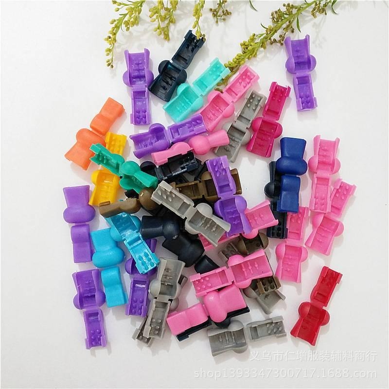 現貨 繩子繩扣、拉鍊拉片、拉鍊尾夾、繩尾夾、線尾夾、扁壓扣、傘繩收尾夾、收尾扣、束尾扣-細節圖3