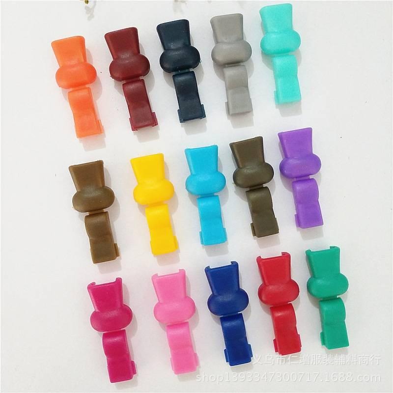 現貨 繩子繩扣、拉鍊拉片、拉鍊尾夾、繩尾夾、線尾夾、扁壓扣、傘繩收尾夾、收尾扣、束尾扣-細節圖5