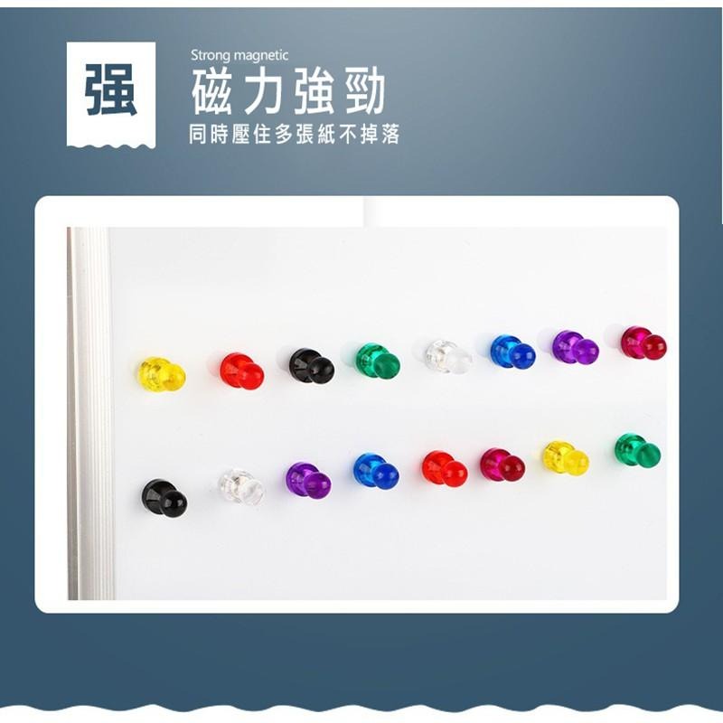 文具 磁鐵 冰箱磁鐵 磁鐵圖釘 彩色磁鐵  冰箱貼 強力磁扣 布告欄 文具 磁鐵 超強力 透明磁鐵-細節圖4