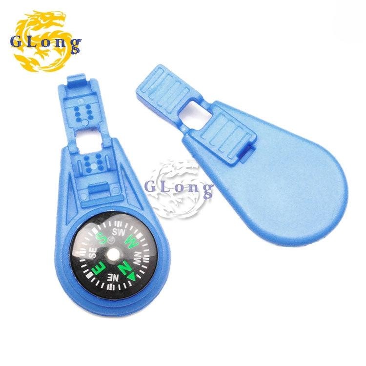 彩色指南針繩尾夾拉鍊頭 戶外多功能登山運動配件 指南針-細節圖9