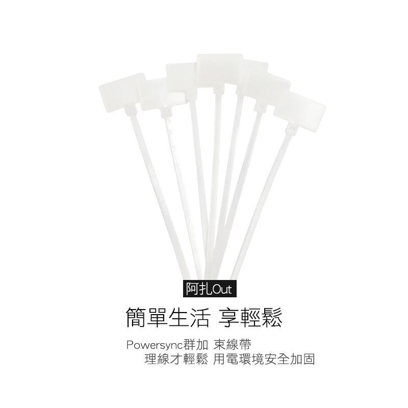 標牌紮帶 標牌尼龍紮帶 標籤尼龍紮帶3 100mm紮帶 十條裝-細節圖3