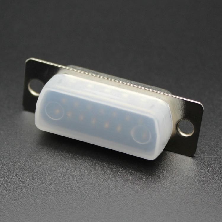 VGA顯卡接口防塵蓋 VGA防氧化帽 D-SUB DR雙排15PIN 公頭保護套-細節圖8