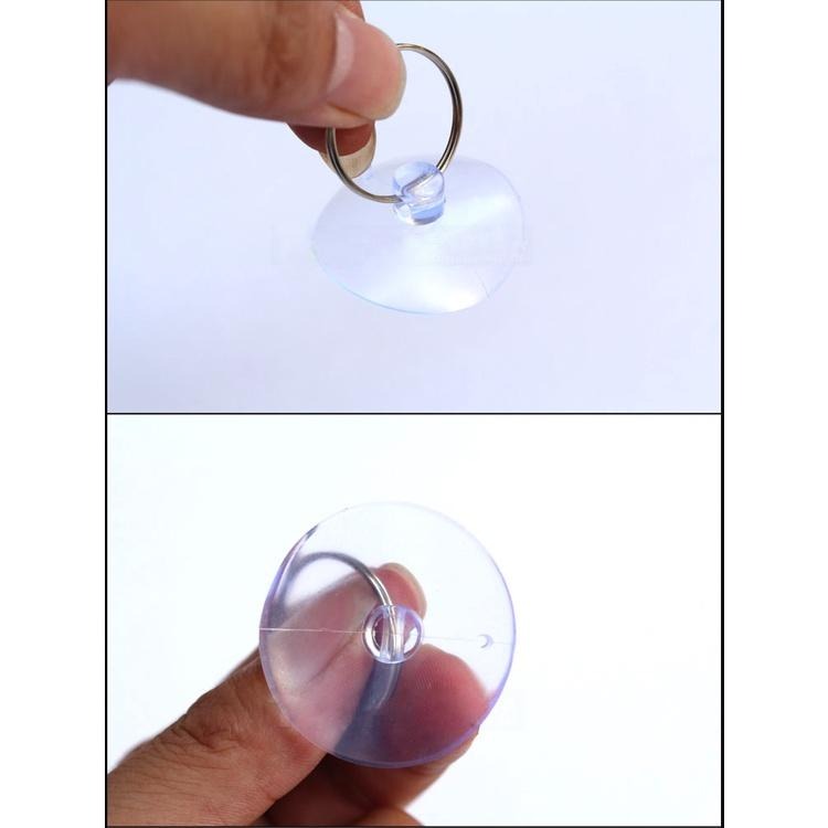 無掛鉤強力透明小吸盤 PVC吸盤 透明小吸盤 汽車遮陽擋吸盤 透明吸盤 遮陽板吸盤 玻璃吸盤 婚車玻璃-細節圖6