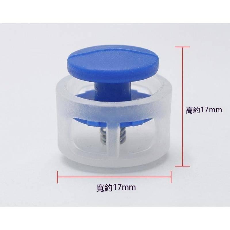 彩色雙色圓形塑料彈簧扣 尾夾扣 繩扣 帶扣 褲扣 豬鼻調節鈕扣 199折20-細節圖9